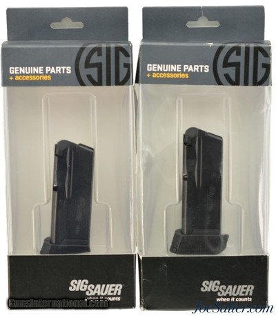 Sig Sauer Magazine 9mm 10/12 Rounds Fits P365 2pc.