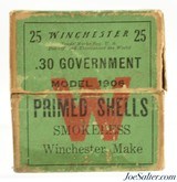 Full Box Primed Shells Winchester 30 Government Model 1906 (.30-06) - 2 of 6