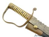 British 1856 Pattern Infantry Pioneer Sword and Scabbard Robert Mole - 1 of 15