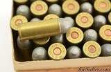 Rare Winchester 45 S&W Schofield Black Powder Ammunition Full Box - 7 of 9
