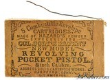 Excellent Sealed Packet Colt Cartridge Works 36 Caliber Ammo Combustible Envelope - 1 of 5