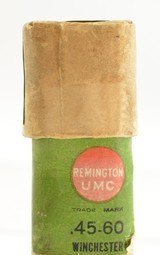 Scarce Remington UMC 45-60 Win Black Powder Ammo Full Box 300 Gr. Bullet - 3 of 7