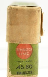 Scarce Remington UMC 45-60 Win Black Powder Ammo Full Box 300 Gr. Bullet - 5 of 7