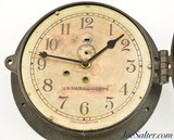 WWII USMC Bakelite Wall Clock, Chelsea Clock Co, Boston - 2 of 8