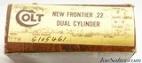 LNIB Colt New Frontier 22 Magnum 4.4 Inch Barrel Target Sights 1974 C&R - 13 of 13