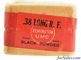 Sealed! Box Remington UMC 38 Long Rim Fire Black Powder Ammunition - 5 of 6