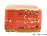 Post WWI Full Box 1st Remington/UMC Logo Issues W/Inc. 22 Short Ammo - 3 of 7