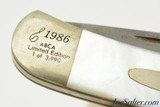 Vintage Parker Edwards 1986 ABCA Damascus Blade Knife - 3 of 7