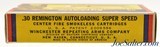 Outstanding Winchester "Bear" Box 30 Rem Ammo Crisp & Bright - 4 of 7