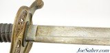 Unmarked French Model 1821 Infantry Officer Sword - 5 of 14