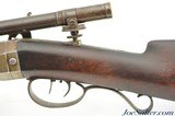 Heavy Barrel Percussion Target Rifle with Period Long Scope by W.W. Wetmore of New Hampshire - 11 of 15