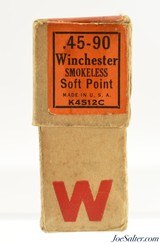 Interesting Transition 1925 & 1941 Dated Labels Full Box Winchester 45-90 Ammo - 3 of 7