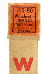 Interesting Transition 1925 & 1941 Dated Labels Full Box Winchester 45-90 Ammo - 5 of 7