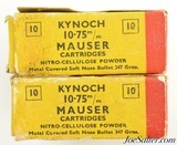 Scarce Kynoch 10.75mm Mauser Ammunition 347 Grain 20 Rounds - 3 of 4