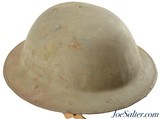 WWI British Brodie Mk1 Steel Helmet 1917-18