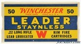 Winchester .22 LR Leader Ammunition Staynless - 1 of 7