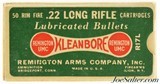 Remington "Dog Bone" 22 LR Ammo 1930 Kleanbore Lubricated - 1 of 7