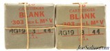 2 packs of WW2 Blank Cartridges 303 British