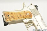 Custom Stainless Republic Forge Texas 1911 w/ Mammoth Ivory Grips - 2 of 15