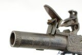 Large Bore 18th Century Flintlock Turn-Off Pistol by Jover & Son of London - 6 of 11