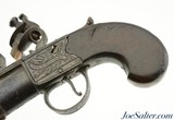 Large Bore 18th Century Flintlock Turn-Off Pistol by Jover & Son of London - 4 of 11