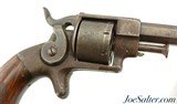 Antique Allen & Wheelock 22 RF Sidehammer 6th Model Revolver - 3 of 12