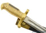 Ames Co. M1870 Naval Rifle Second Pattern Bayonet w/ Scabbard - 1 of 15