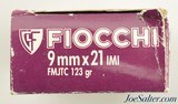 Fiocchi 9x21mm Ammo IMI 123gr. FMJ 100rnds - 2 of 3