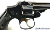 Excellent Blued Smith & Wesson 3rd Model Safety Hammerless Revolver 32 S&W - 3 of 11