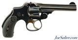 Excellent Blued Smith & Wesson 3rd Model Safety Hammerless Revolver 32 S&W - 1 of 11