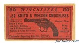 Excellent Sealed! Winchester 32 S&W "Picture" Box Colt, S&W, H&R, H&A Call Out - 1 of 6