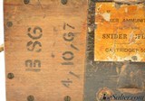 Original Wooden Snider Ammo Cartridge Box 1867 - 2 of 7