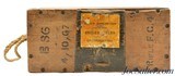 Original Wooden Snider Ammo Cartridge Box 1867