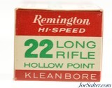 Remington 1965 Red & White 22 LR Hi Speed Ammo Issue Excellent
Box - 5 of 7