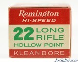 Remington 1965 Red & White 22 LR Hi Speed Ammo Issue Excellent
Box - 3 of 7