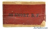 Early Sealed! Winchester 38 Short Rim Fire Ammo Model 1885 Black Powder Circa 1890 - 5 of 7