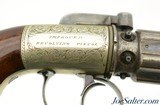 Beautiful Bar Hammer Pepperbox Pistol by J.C. Reilly of London - 3 of 15