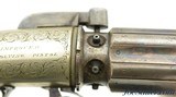 Beautiful Bar Hammer Pepperbox Pistol by J.C. Reilly of London - 4 of 15