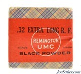 Exceptionally Nice Sealed! 32 Extra Long RF Black Powder REM-UMC Ammo - 5 of 6
