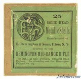 Early Original E. Remington & Sons Primed Brass 40-50 Sharps Straight 40-1 7/8 - 1 of 4