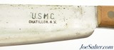 WWII U.S.M.C. Medical Corpsmen Knife w/ Scabbard - 3 of 7