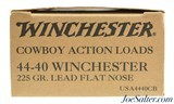 Full Box Winchester Cowboy Action Loads 44-40 Ammo 225 Gr. LFN - 2 of 5