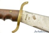 US Model 1904 Hospital Corps Knife and Scabbard Dated 1912 - 4 of 14