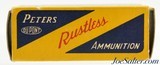 Peters 22 Winchester Auto Dupont Logo "Rustless" Ammo Full Box - 4 of 7