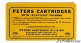 Peters 22 Winchester Auto Dupont Logo "Rustless" Ammo Full Box - 6 of 7