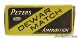 Green Peters "Dewar Match" 22 LR Ammo Full Box PCC-53B LR2.1 - 4 of 7