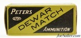 Green Peters "Dewar Match" 22 LR Ammo Full Box PCC-53B LR2.1 - 2 of 7