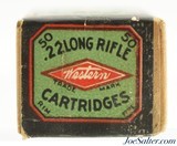 Sealed! Western Cartridge Co. 22 LR First Diamond Logo Issues 1910 - 5 of 6