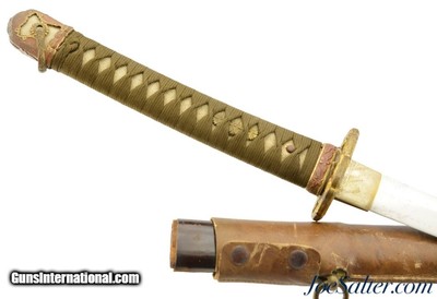 Japanese Army Shin-Gunto with Smith-Made Blade WW2 Era Imperial Army issue