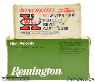 Remington and Winchester 32 S&W Lead 100rnds Ammo